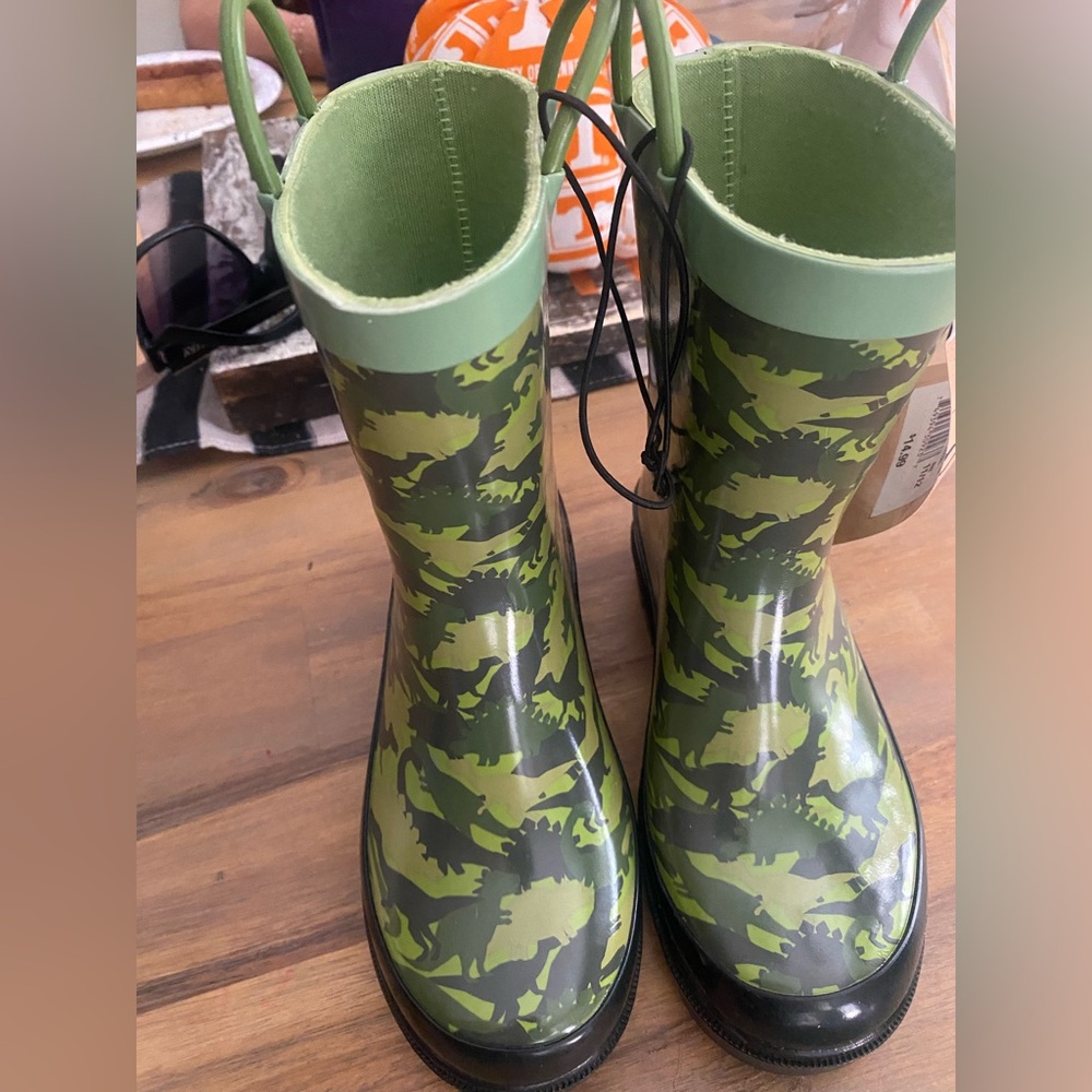 Kids Camouflage Rain Boots